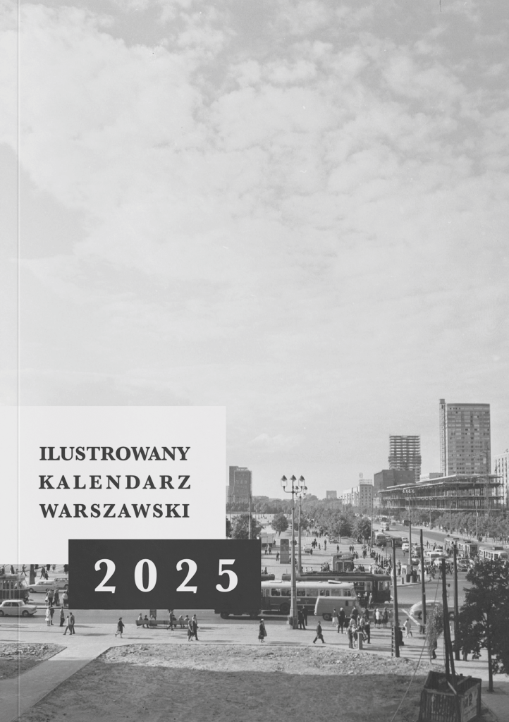 Okładka Ilustrowanego Kalendarza Warszawskiego 2025